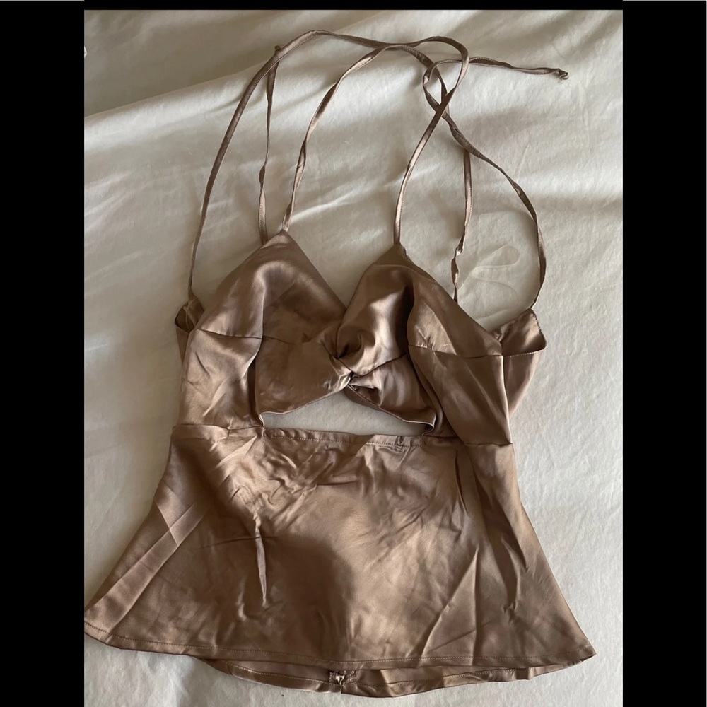 silk blouse